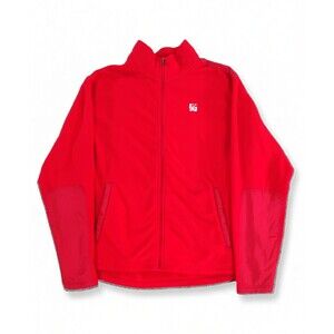 Oobe Fleece Jacket Mens XL Polyester Full Zip Workwear Minimalist Streetwear